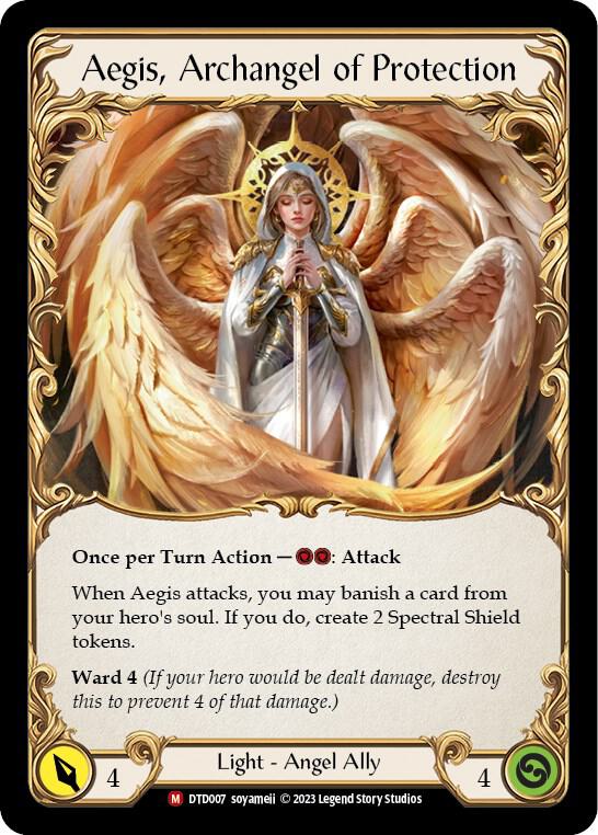 Figment of Protection // Aegis, Archangel of Protection - Dusk