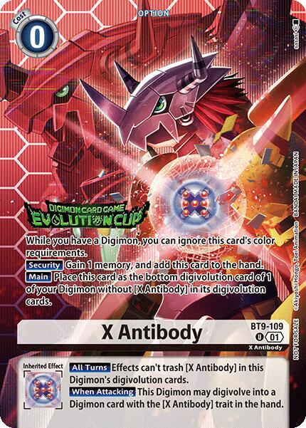 X Antibody (Evolution Cup 2025 Vol. 1) - X Record - Digimon Card