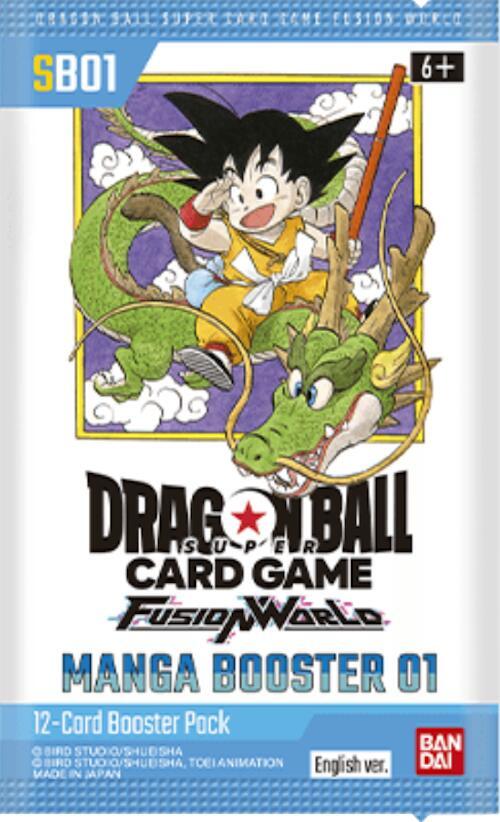 Manga Booster 01 Booster Pack - Manga Booster 01 - Dragon Ball