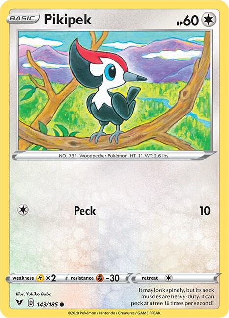 Pikipek - SWSH04: Vivid Voltage - Pokemon - TCGplayer.com