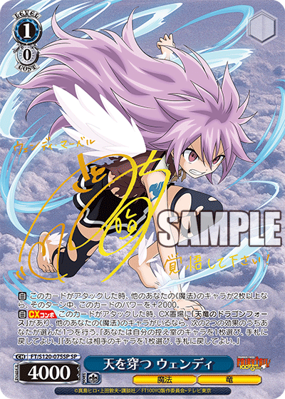 PSA10 純粋な瞳 ウェンディ PR+ ヴァイス FAIRY TAIL PSA10】ヴァイス