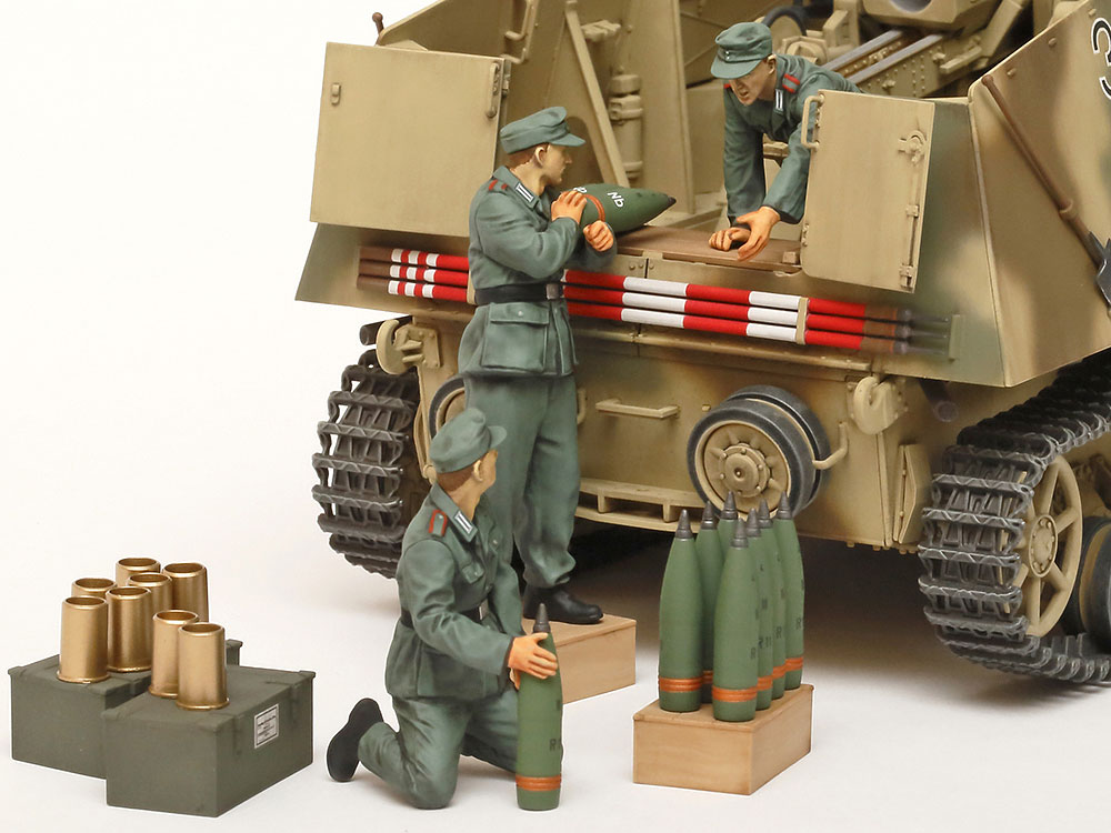 1/35 ドイツ重自走榴弾砲 フンメル 後期型: スケールモデル｜TAMIYA