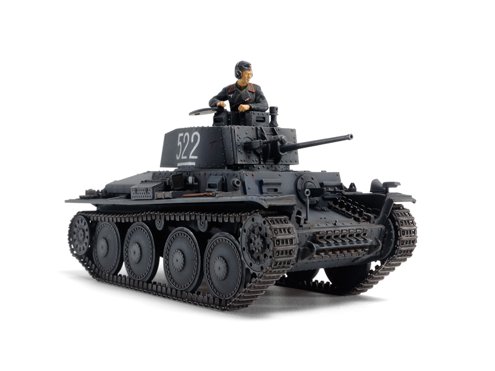 1/48 ドイツ軽戦車 38（t） E/F型: スケールモデル｜TAMIYA SHOP