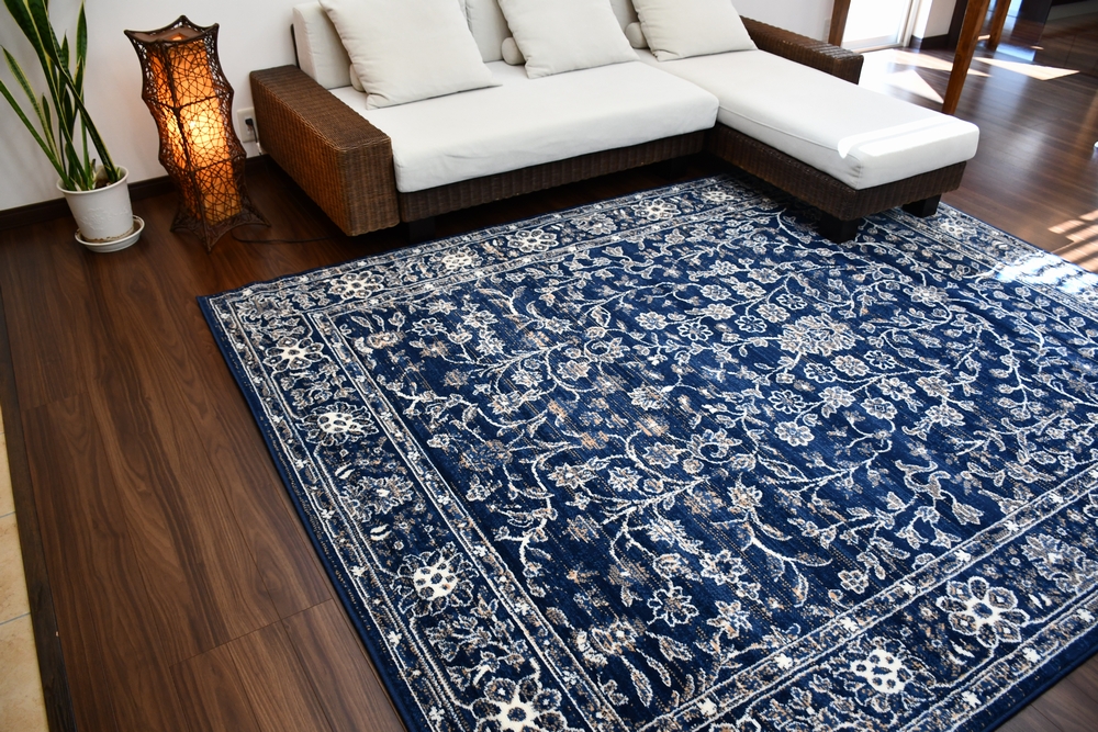 ベルギー 絨毯 ラグ 2畳 200×200 カーペット じゅうたん おしゃれ 二畳