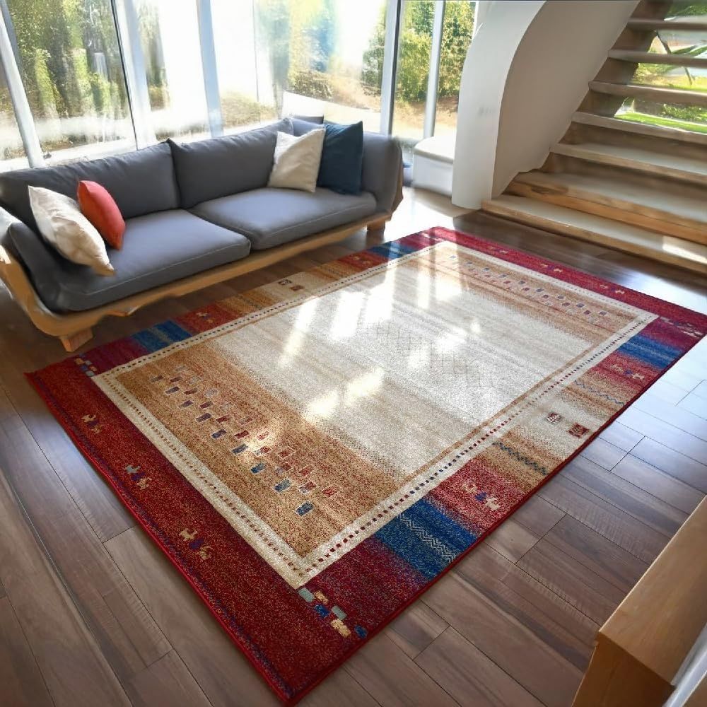 ギャッベ ラグ 4畳 3畳 200×300 ラグマット 厚手 絨毯 カーペット