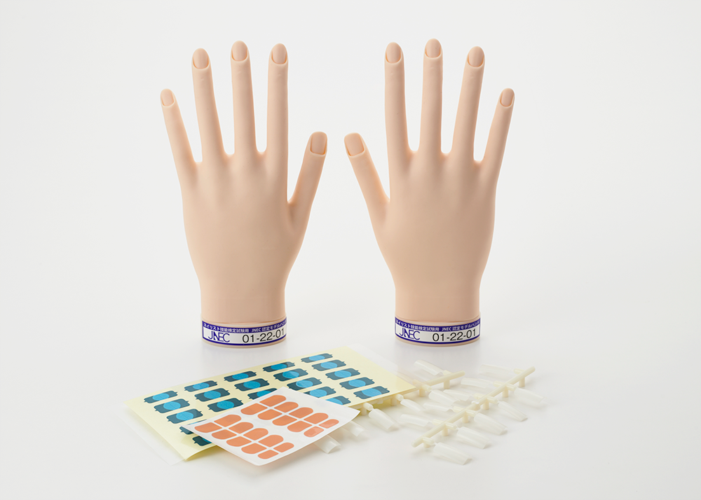 美品 モデルハンド ネイリスト技能検定試験用 美品 ネイリスト技能検定試験用JNEC認定モデルハンド - メルカリ