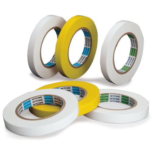 ビニールマスキングテープ(高柔軟性タイプ) V-250W 焼付塗装用 自動車