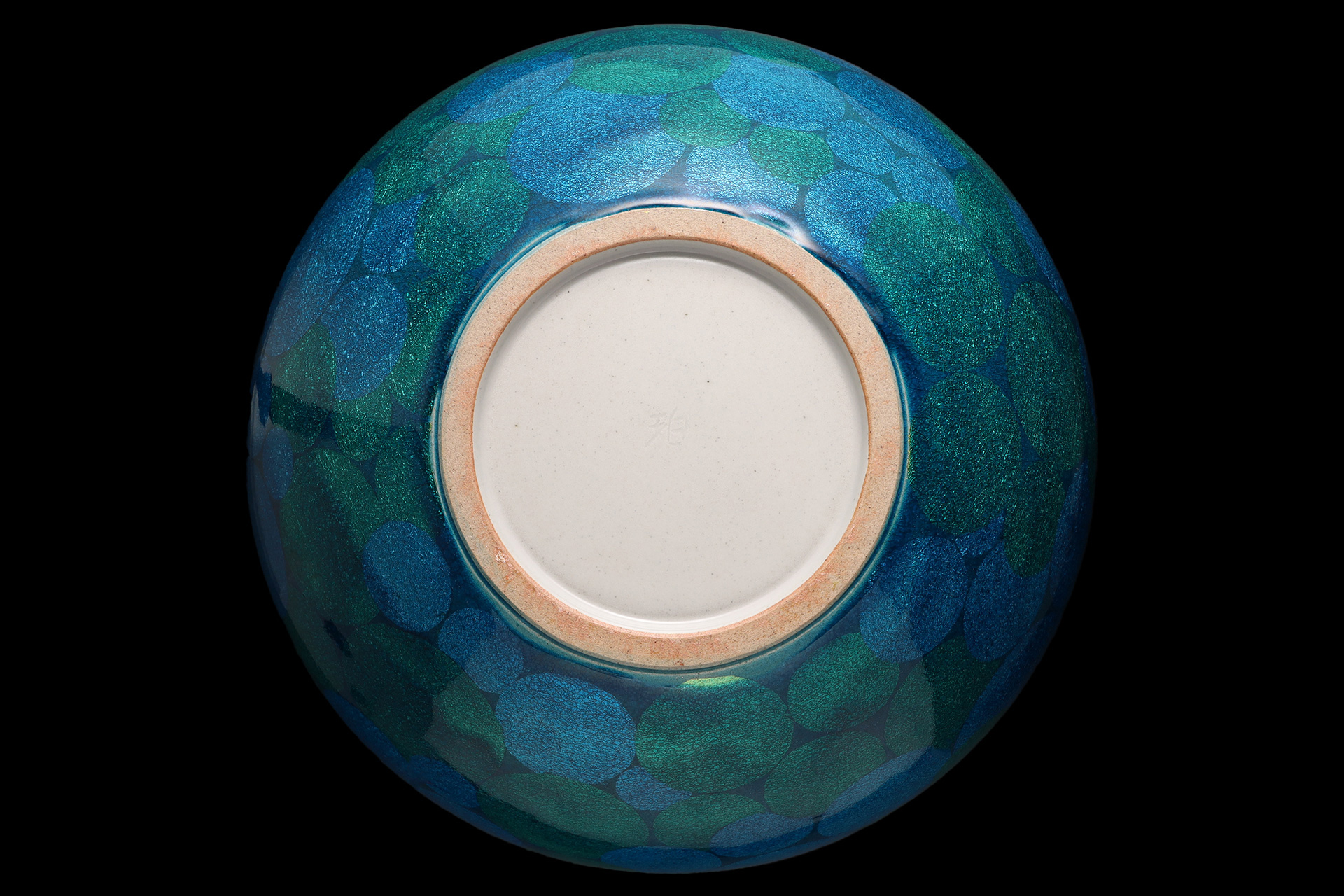 釉裏白金彩花壺（小野珀子） - 天平堂（TENPYODO）