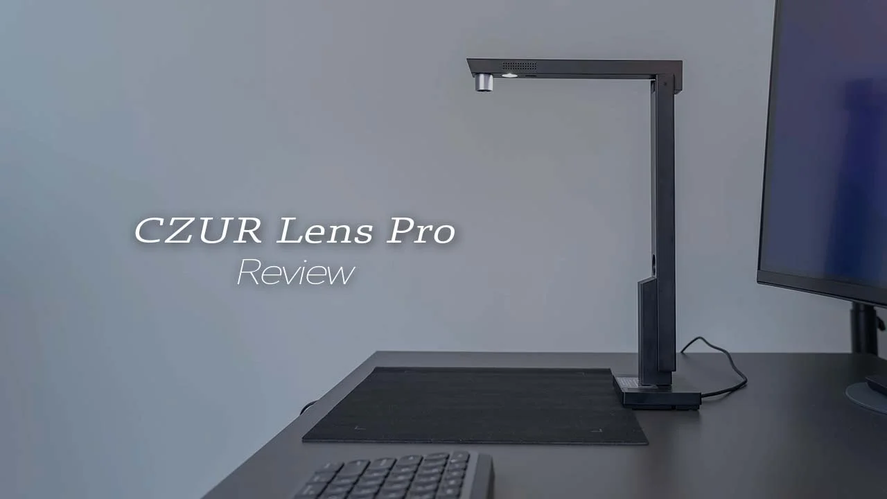 CZUR Lens Proレビュー！書類やレシートのデータ化に便利なスキャナー