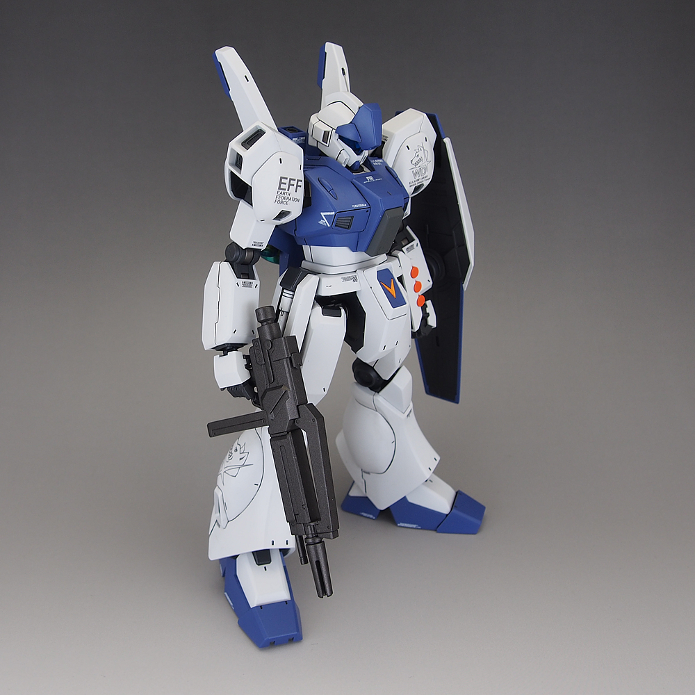 完成品] MG RGM-89 JEGAN [WHITE DINGO Team] | テキトーオヤジノ墓