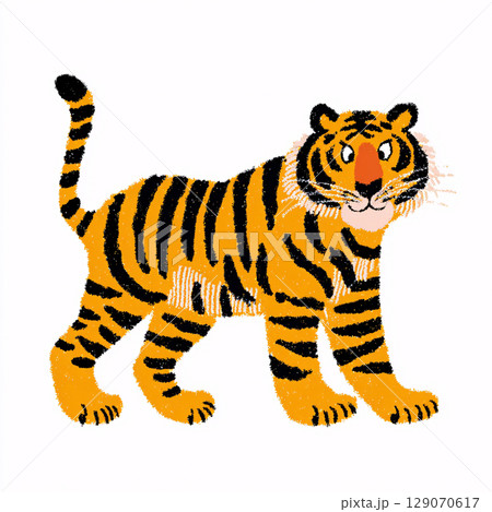 虎のイラスト素材 [129070617] - PIXTA