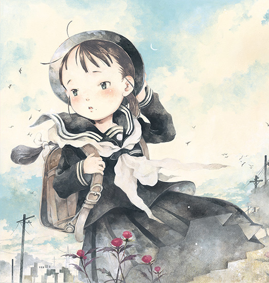 旧サイト】薄花少女【私家版】第⑤巻 発売記念 三浦靖冬原画展 2020年9