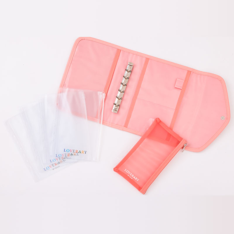 LOVERARY BY FEILER 多機能ケースBOOK PEACH DOTS special package
