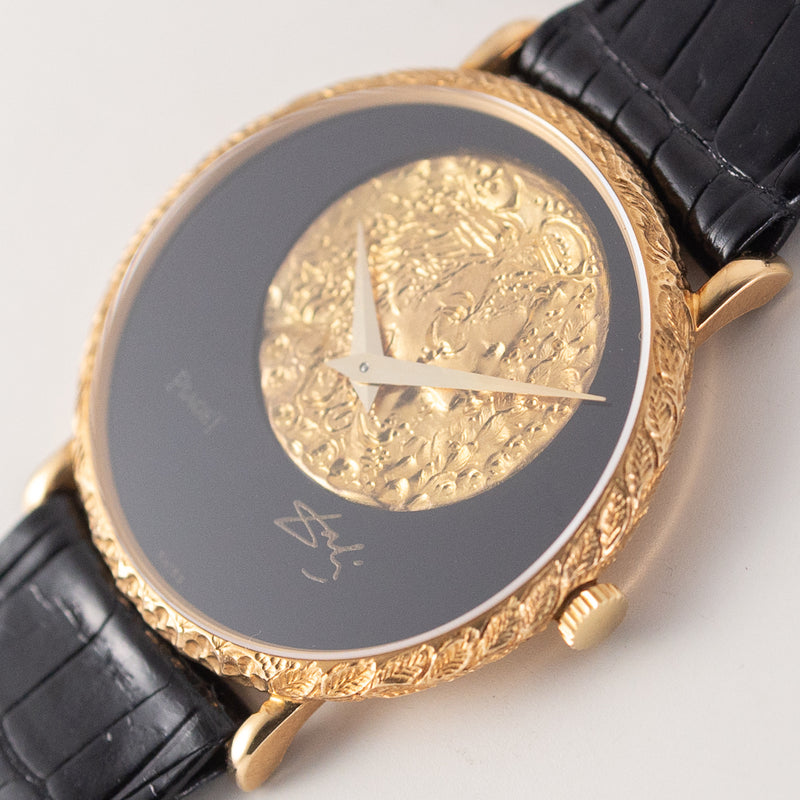 PIAGET REF.9025 Dali D'or ONYX DIAL NEW OLD STOCK – TIMEANAGRAM