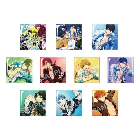 Free! CD Jacket Illustration Series スクエアマグネット
