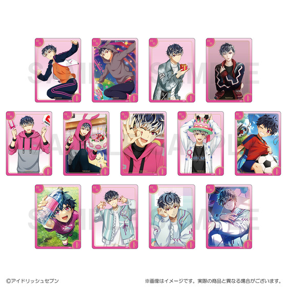 アイドリッシュセブン バースデービジュアルクリアカードコレクション