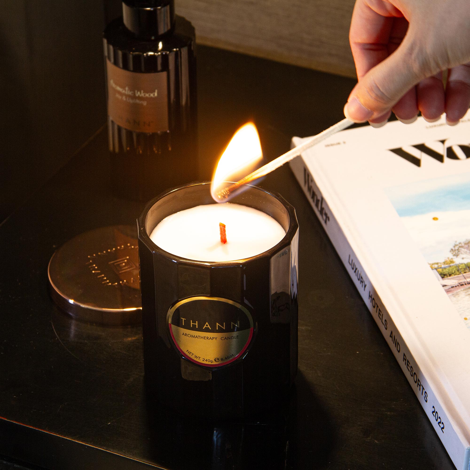 ギフトBOX入り】アロマティックセット AW《アロマティックウッド》 | THANN