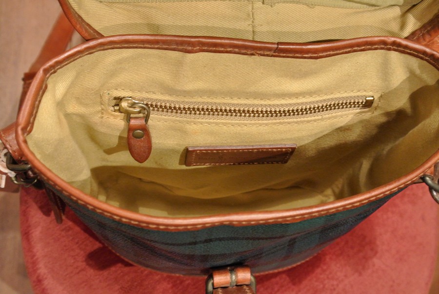 EXCELLENT USED) 90s ポロラルフローレン PVC×レザー ショルダーバッグ