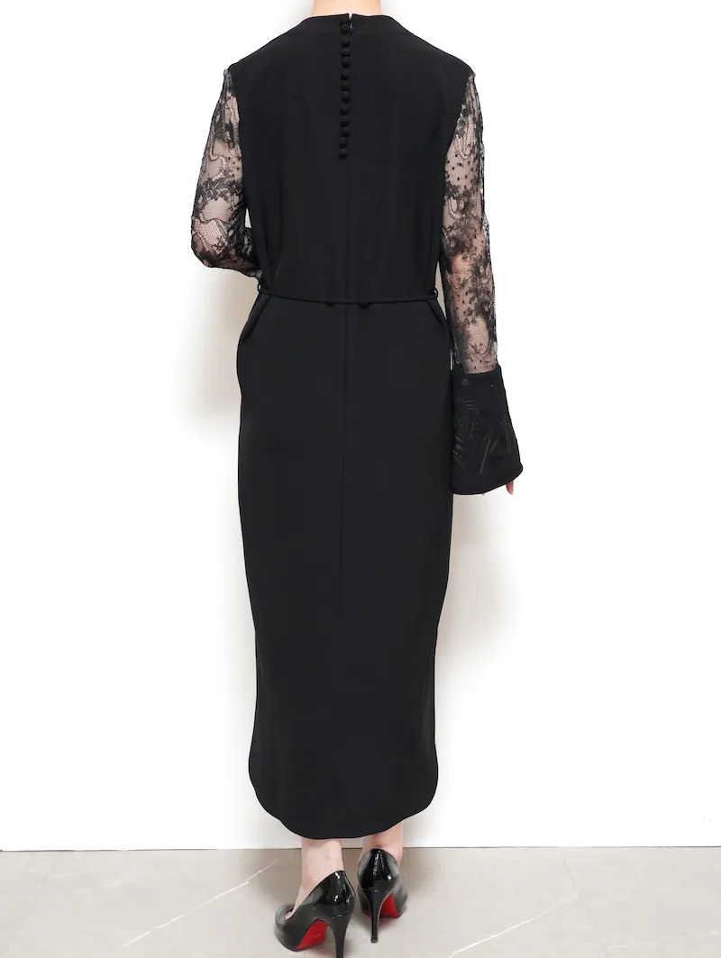 Mame Kurogouchi（マメ クロゴウチ） エンブロイダリーカフスレース