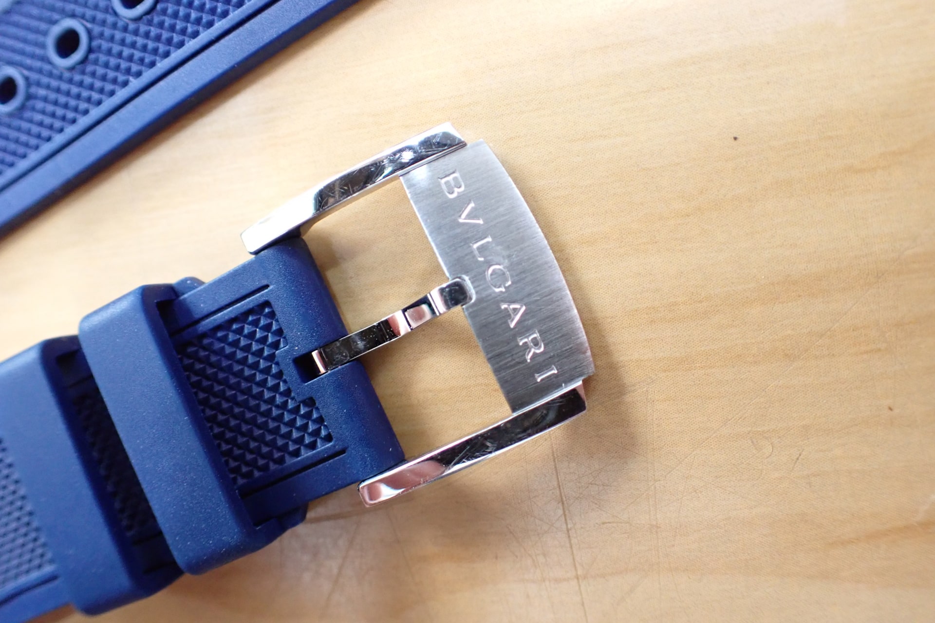 中古品B【BVLGARI】ブルガリ オクト ローマ Ref.OC41S(103739) ブルー