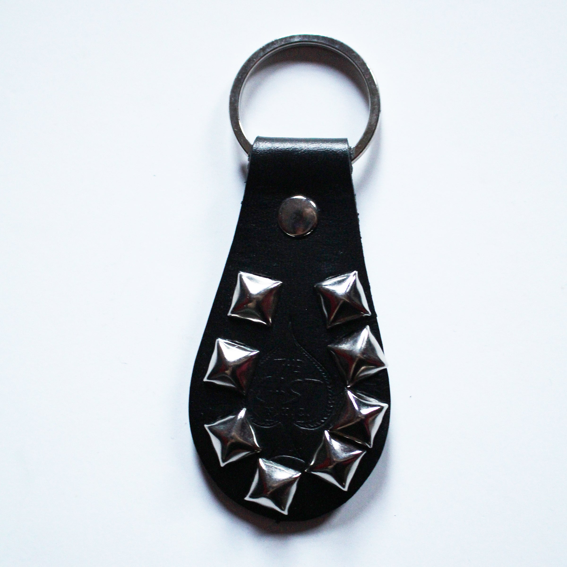 BOUND FOR HELL Studded Leather Keychain – THE CAST