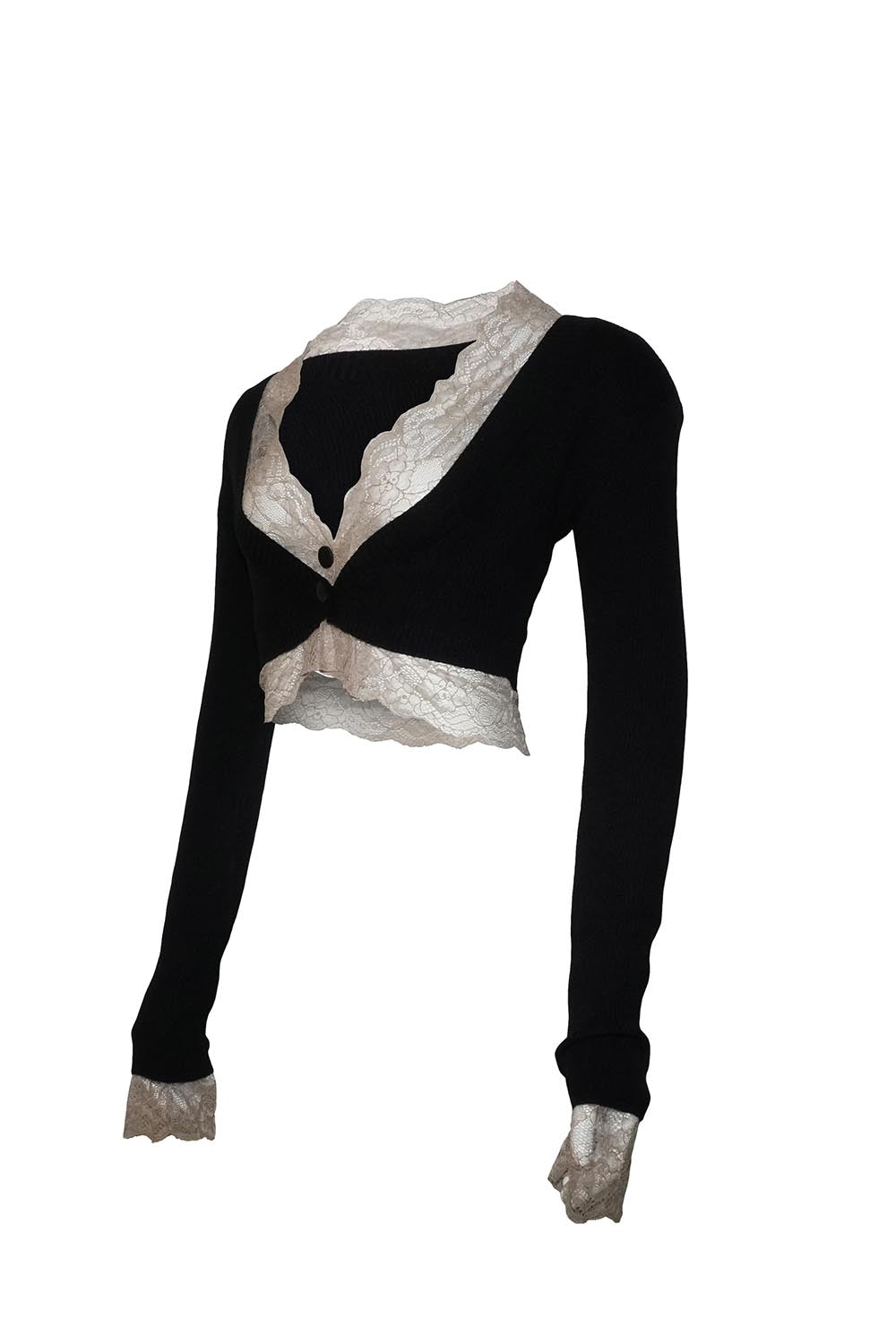 THEREDTHREAD / ザレッドスレッド】S framed lace tops