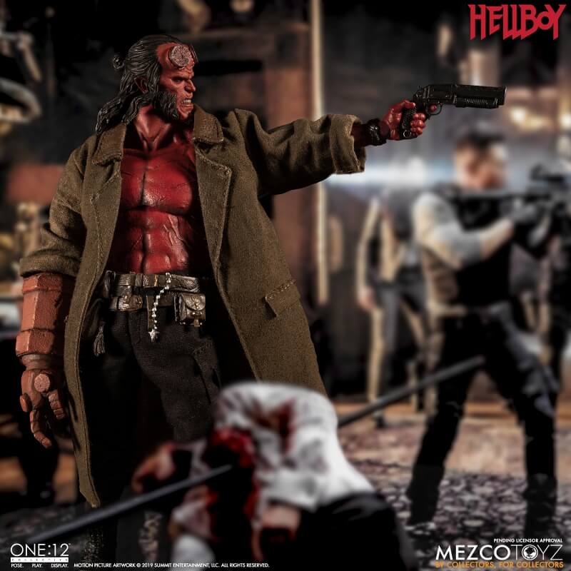 リブート版『ヘルボーイ』フィギュア化 ─ メズコトイズ「ワン12