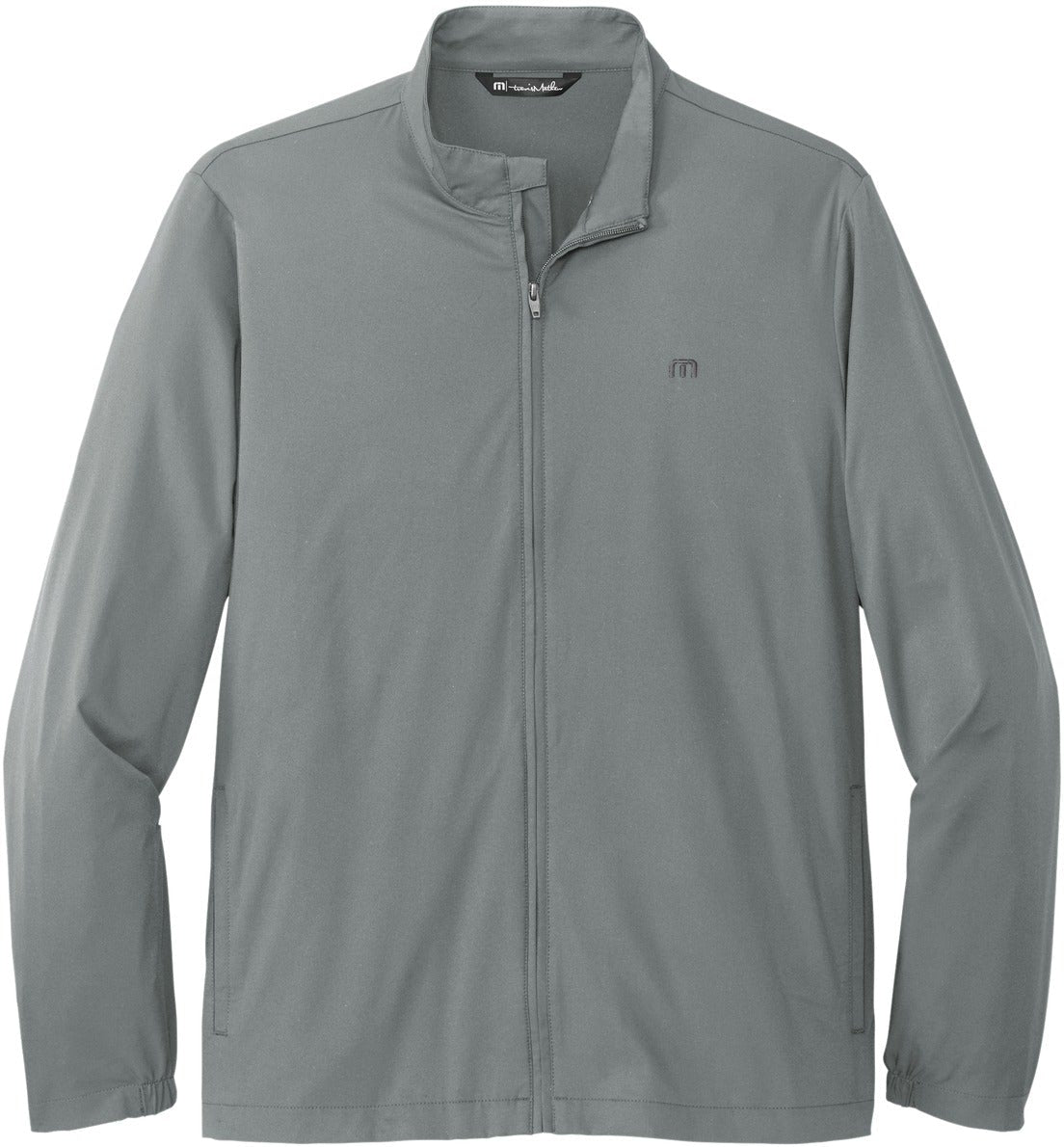 TravisMathew TM1MU422 Full-Zip Sweatshirt with Custom Embroidery