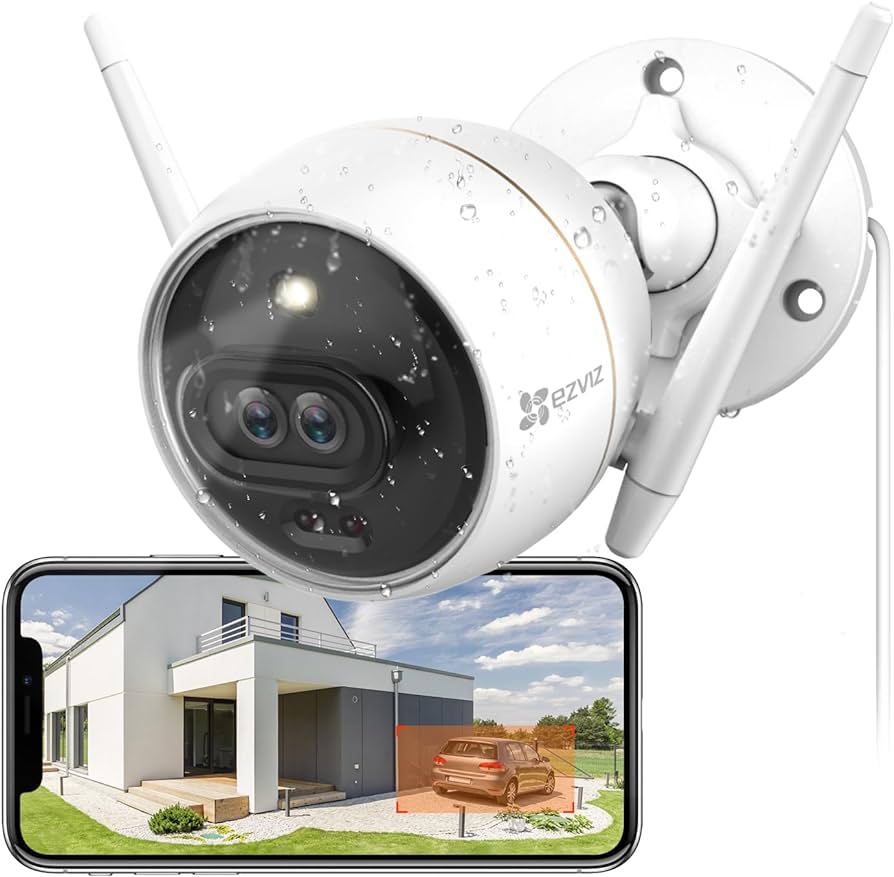Ezviz C3X Dual-Lens Wi-Fi Camera With Built-In AI | Camera Systems
