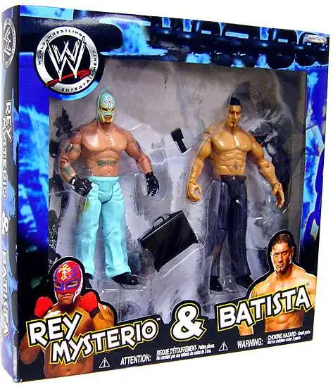 WWE MYSTERIO &BATISTA&BENOIT フィギュア WWE MYSTERIO