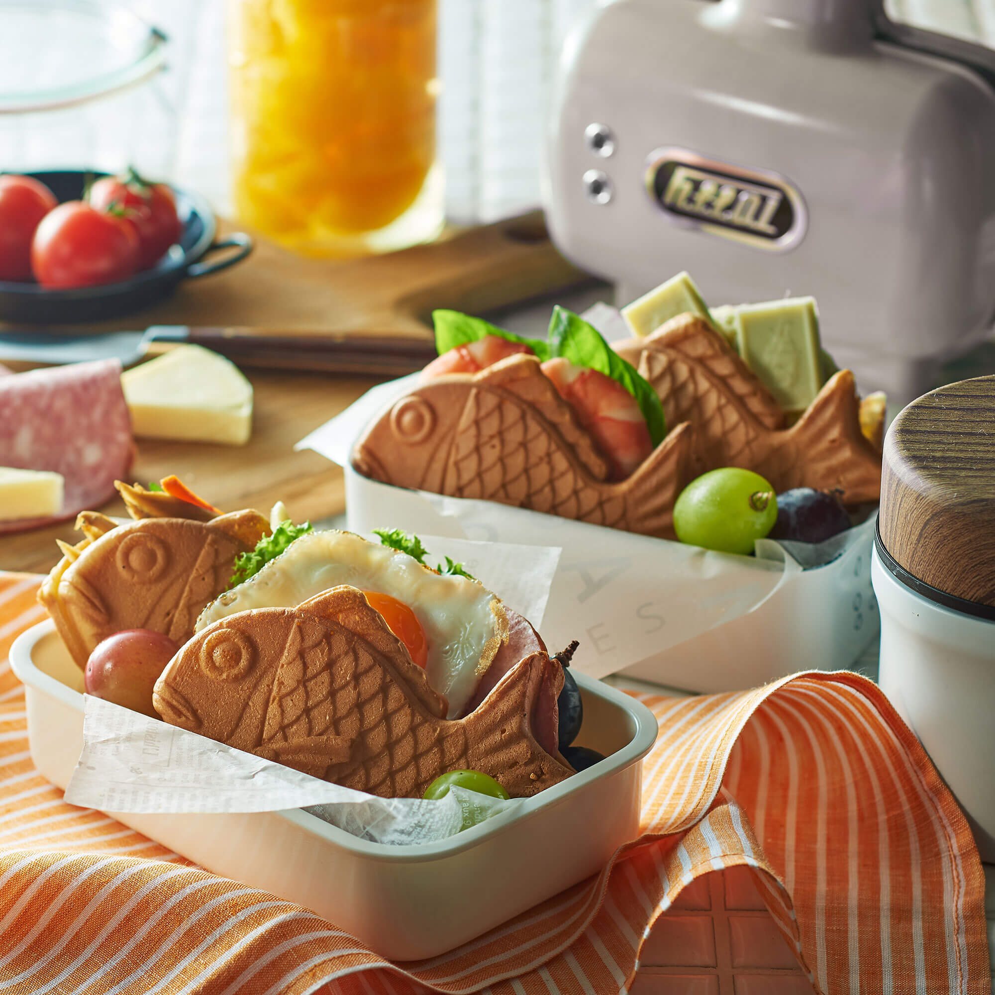 たい焼きメーカー 魚型 10個焼き たい焼きメーカー 魚型 10個焼き たい