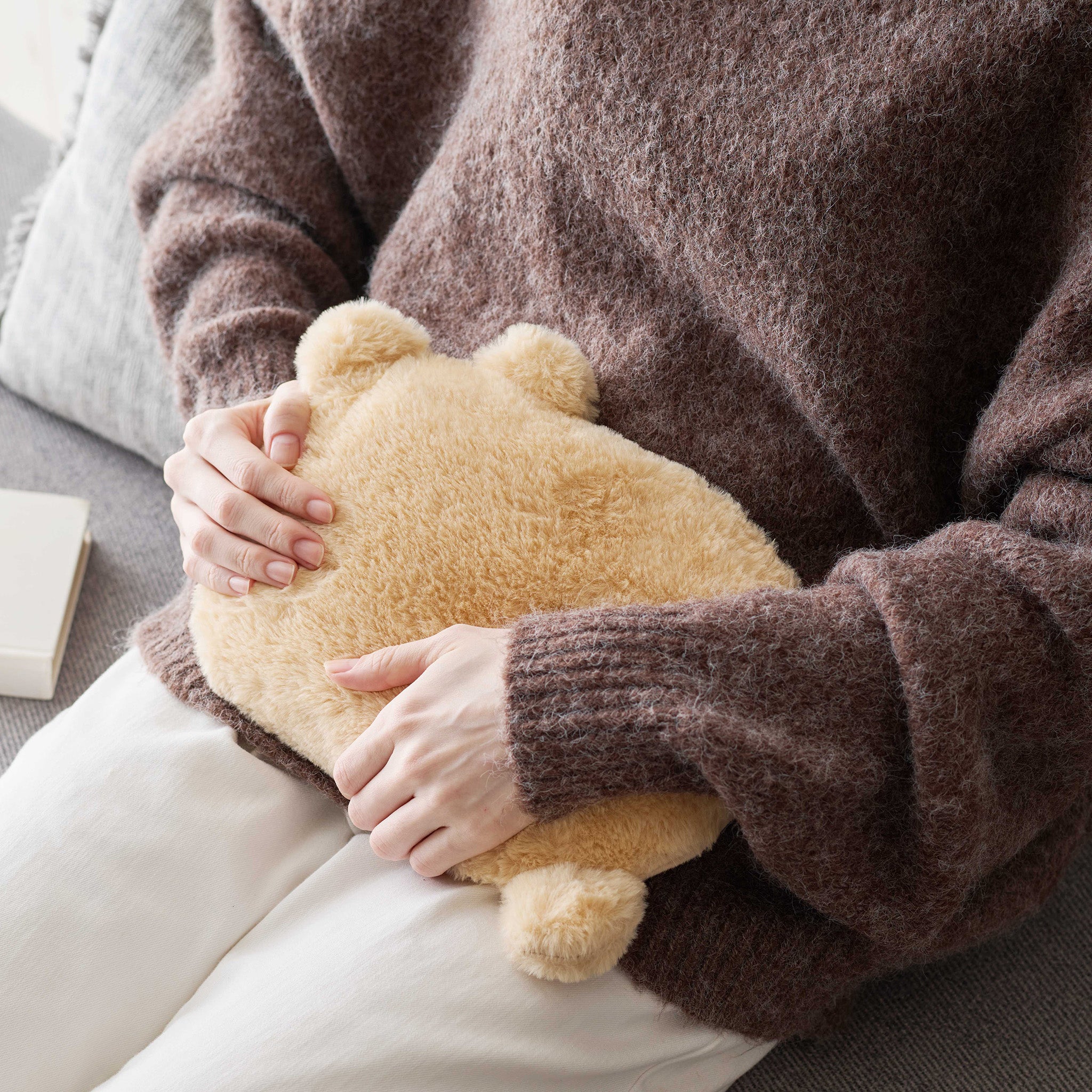 レンジですぐにホッカホカ ジェル湯たんぽ hocca ねこ/うさぎ ｜ Toffy