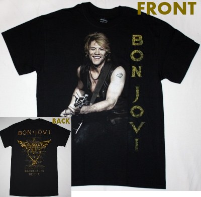 BON JOVI 】ロックTシャツ バンドTシャツ ロックTシャツ BON JOVI What