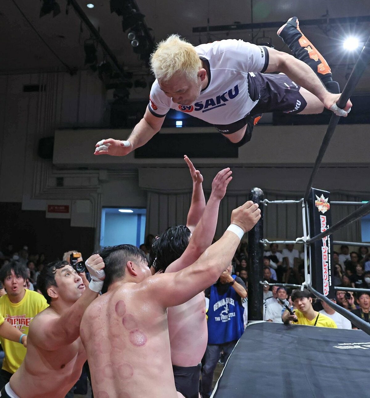 TAKAYAMANIA】初出場の桜庭和志が躍動「お客さんが熱くて