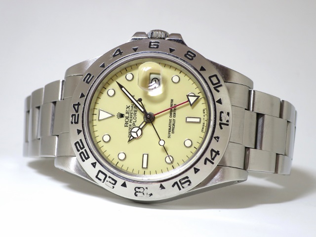 希少なRef.16550 アイボリーセンタースプリットダイヤル | ロレックス