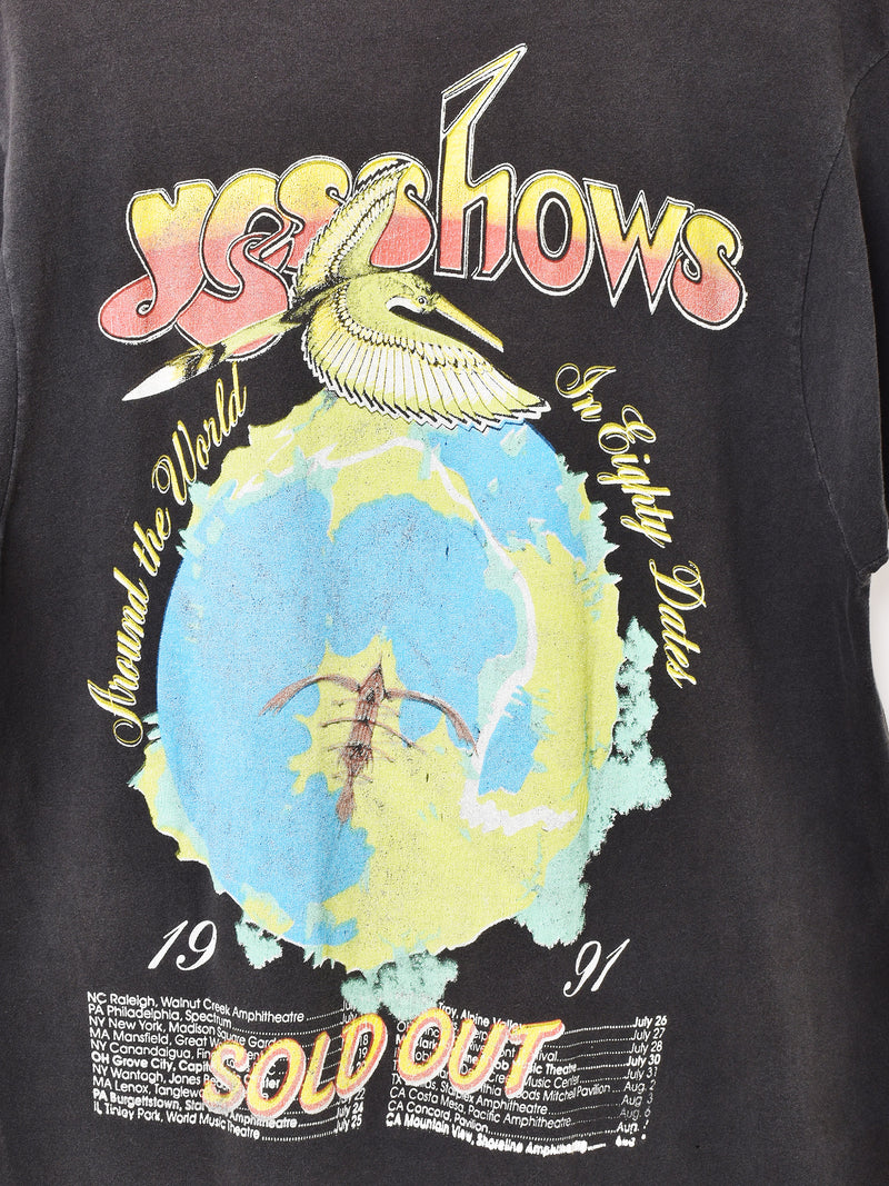 90's〜 Yes 1991 Yesshows ツアーTシャツ – 古着屋Top of the Hillの