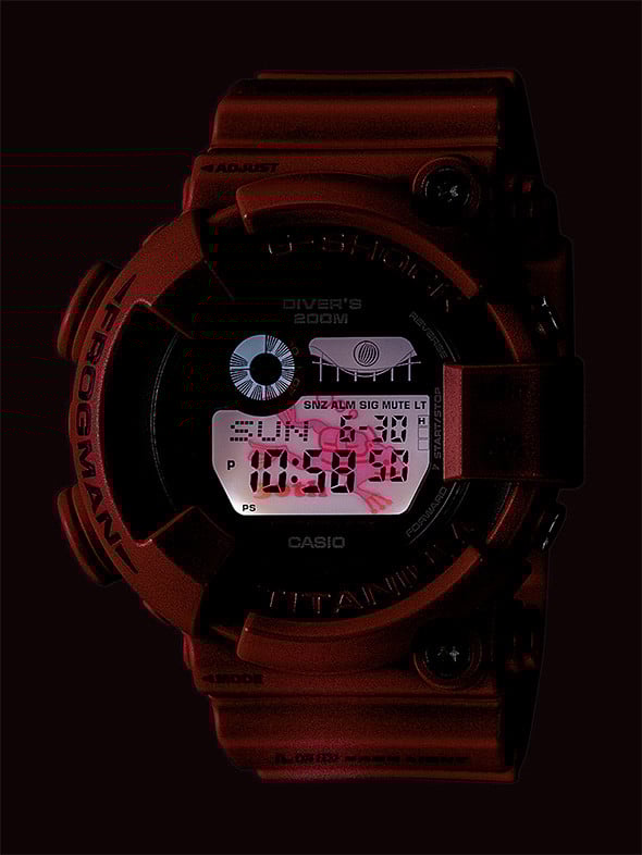 ち*2様 G-SHOCK FROGMAN リミテッドエディション G-Shock-Red-Frogman