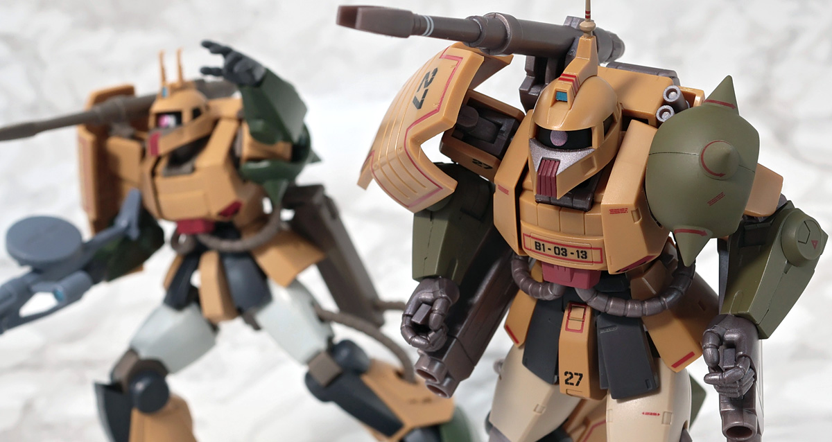 とろ＋ひまつぶし | ROBOT魂 ［SIDE MS］：MS-06K ザク・キャノン ver