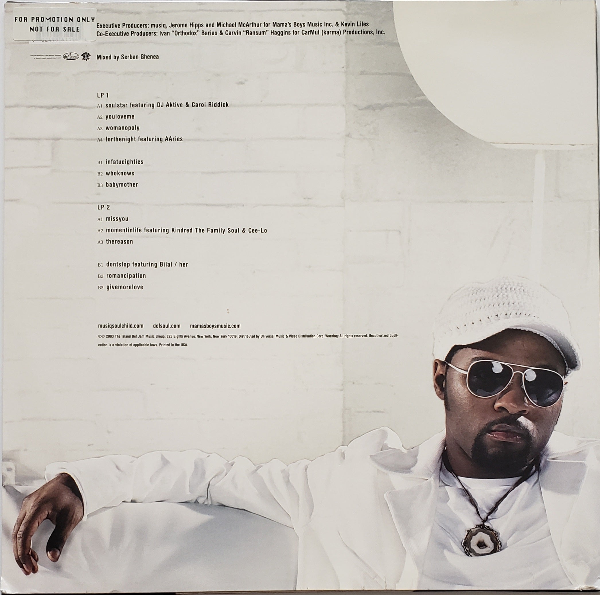 Musiq Soulchild - Soulstar (2x LP Album) – Total Vintage