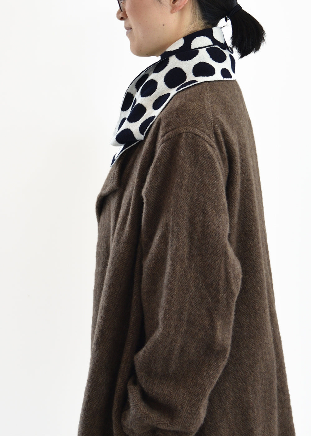 布袋寅泰 HOTEI x OTA KNITファインウール G柄マフラー 布袋寅泰HOTEI