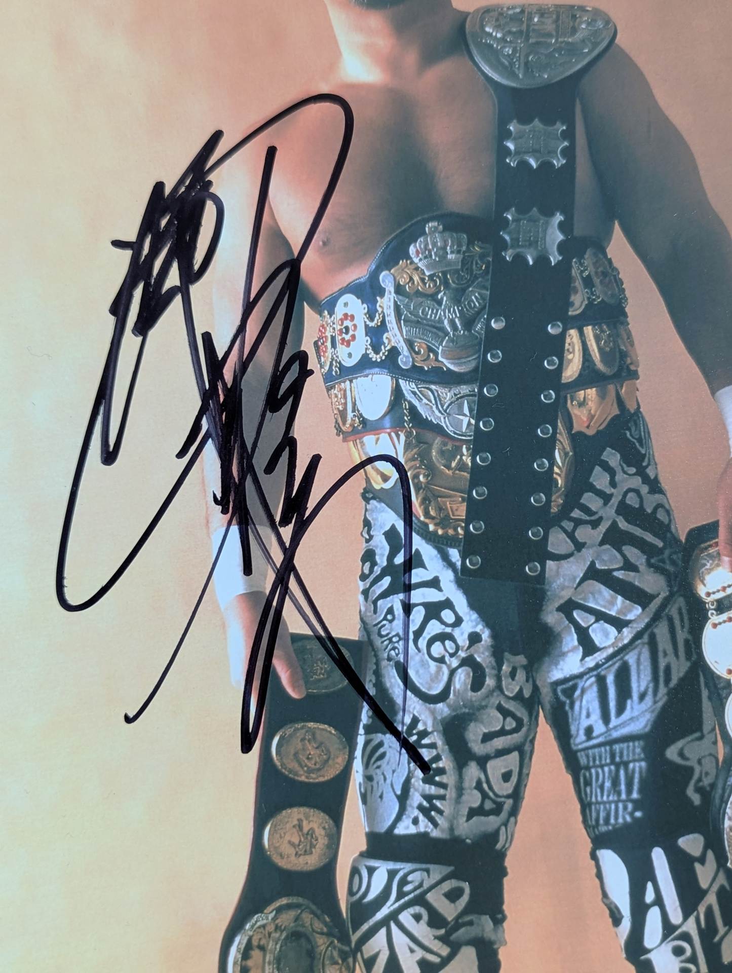 武藤敬司 直筆サイン入り ポートレート① – 闘道館