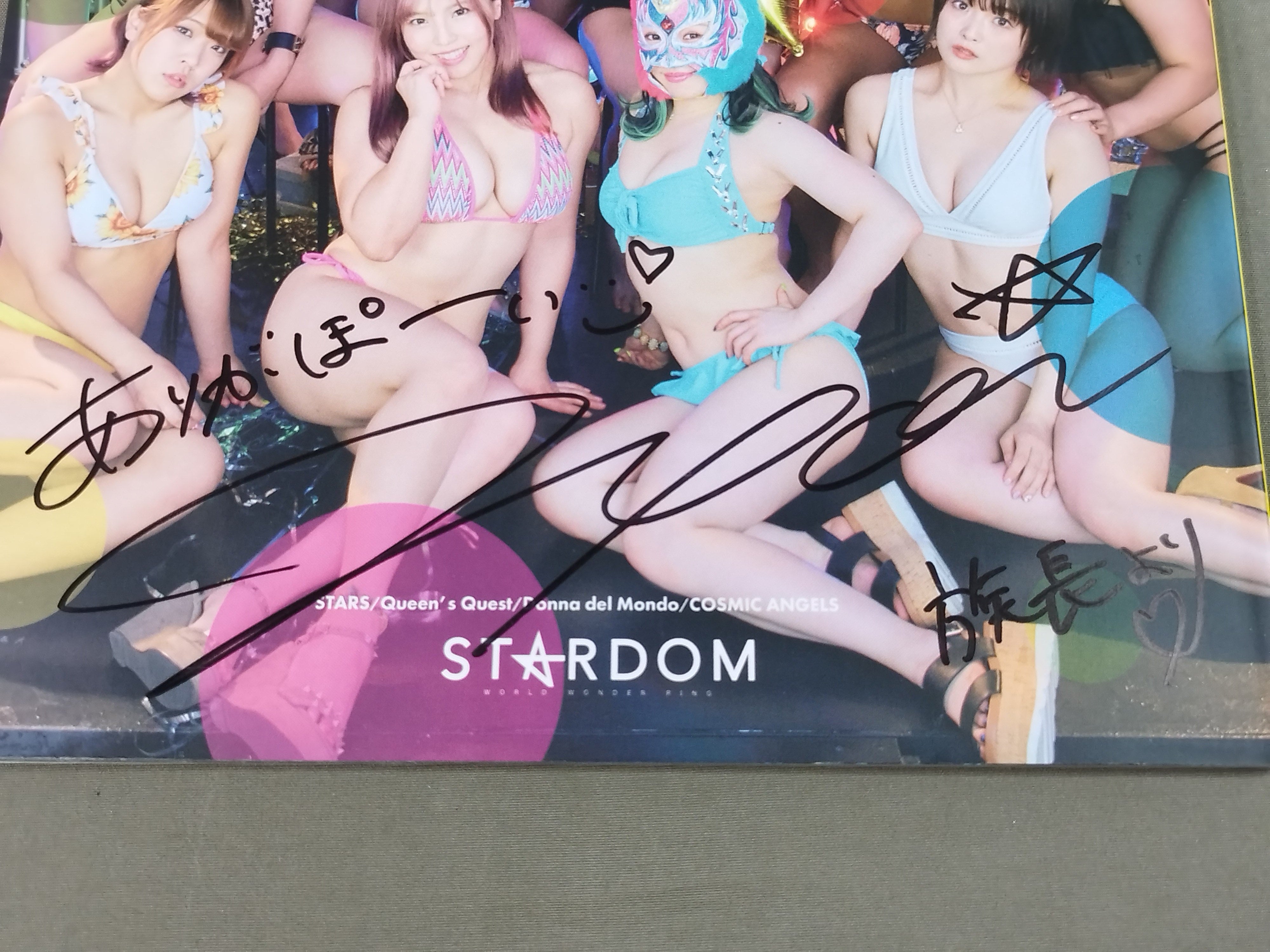 なつぽい 直筆サイン入り】STARDOM VISUAL BOOK Bikiniing 10 – 闘道館