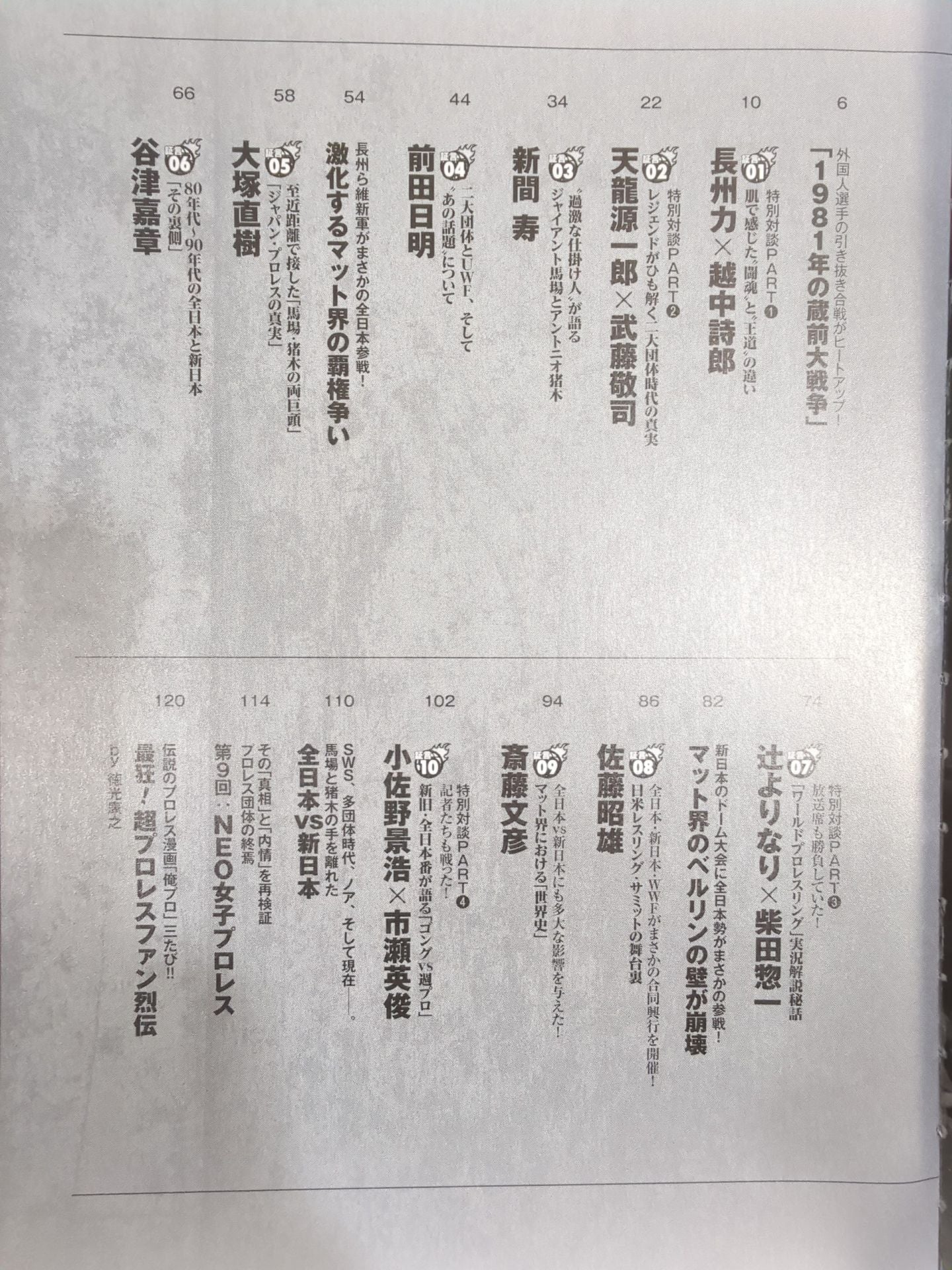 俺たちのプロレス VOL.11 「全日本vs新日本」苛烈を極めた全面戦争の