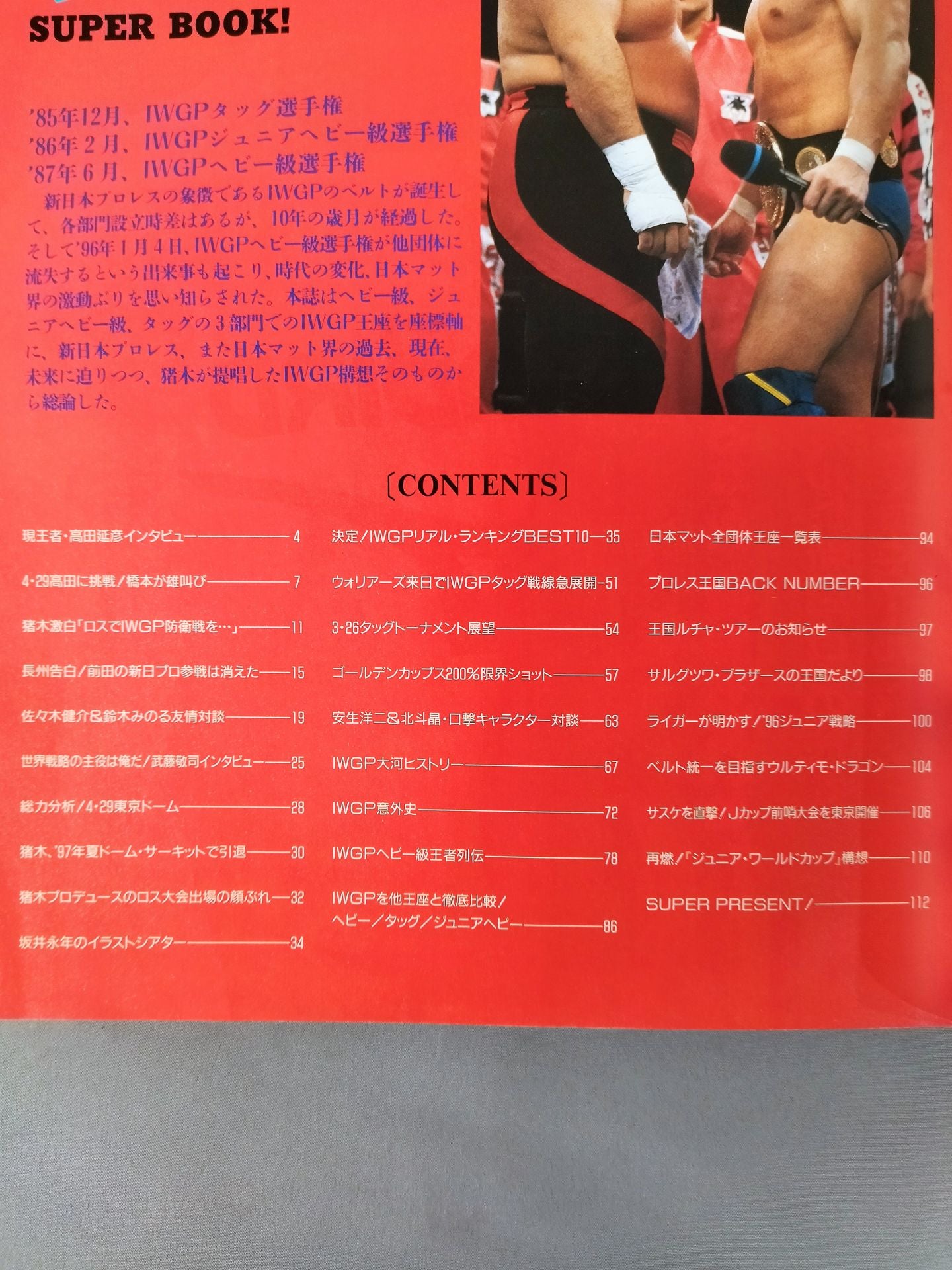 新日本プロレス SUPER BOOK!1 – 闘道館