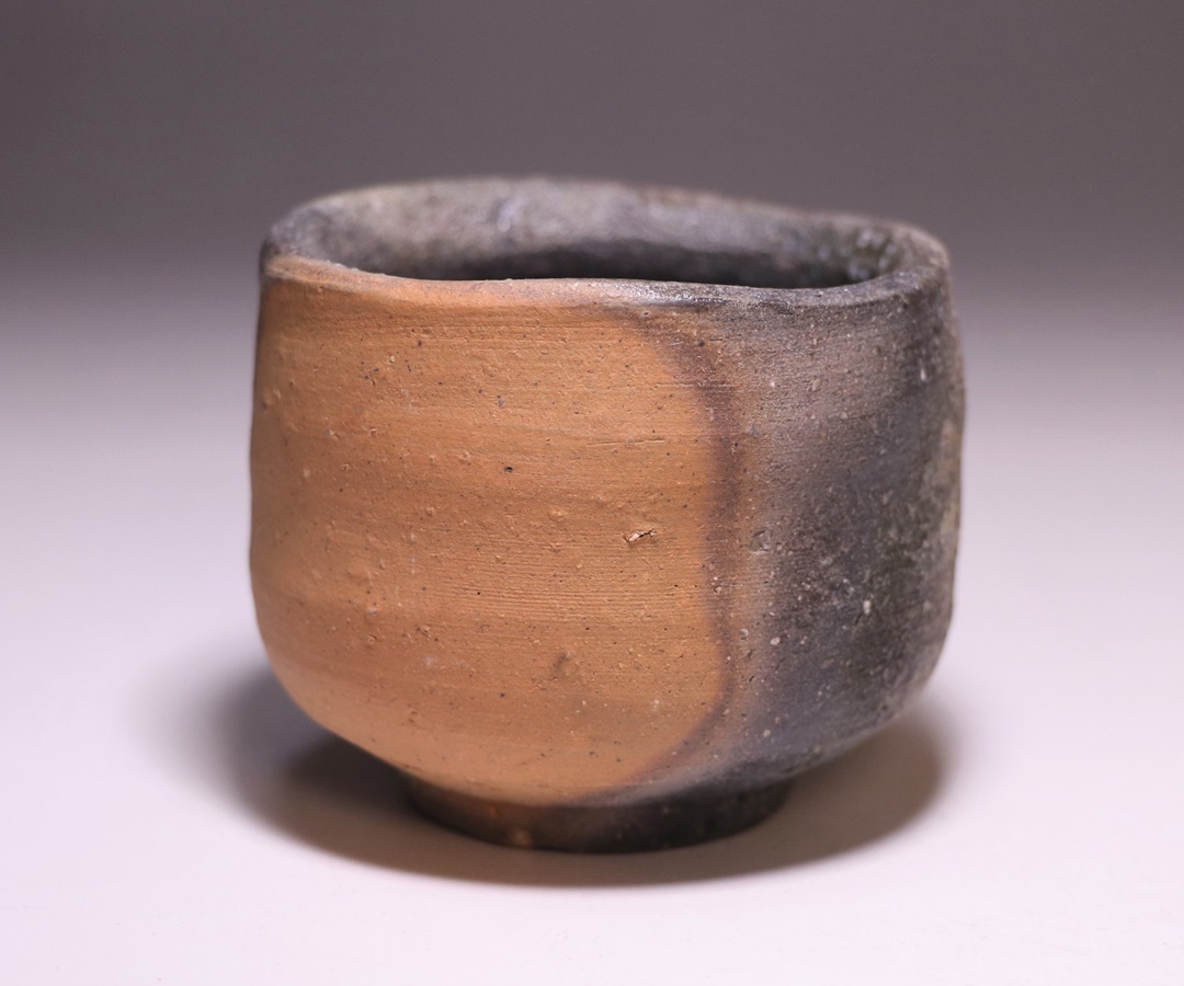 金重潤平 作 「備前酒呑」 ～備前焼専門卸小売店 川口陶楽苑～