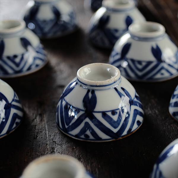 古伊万里 染付 向付 湯呑み – zakka store towi