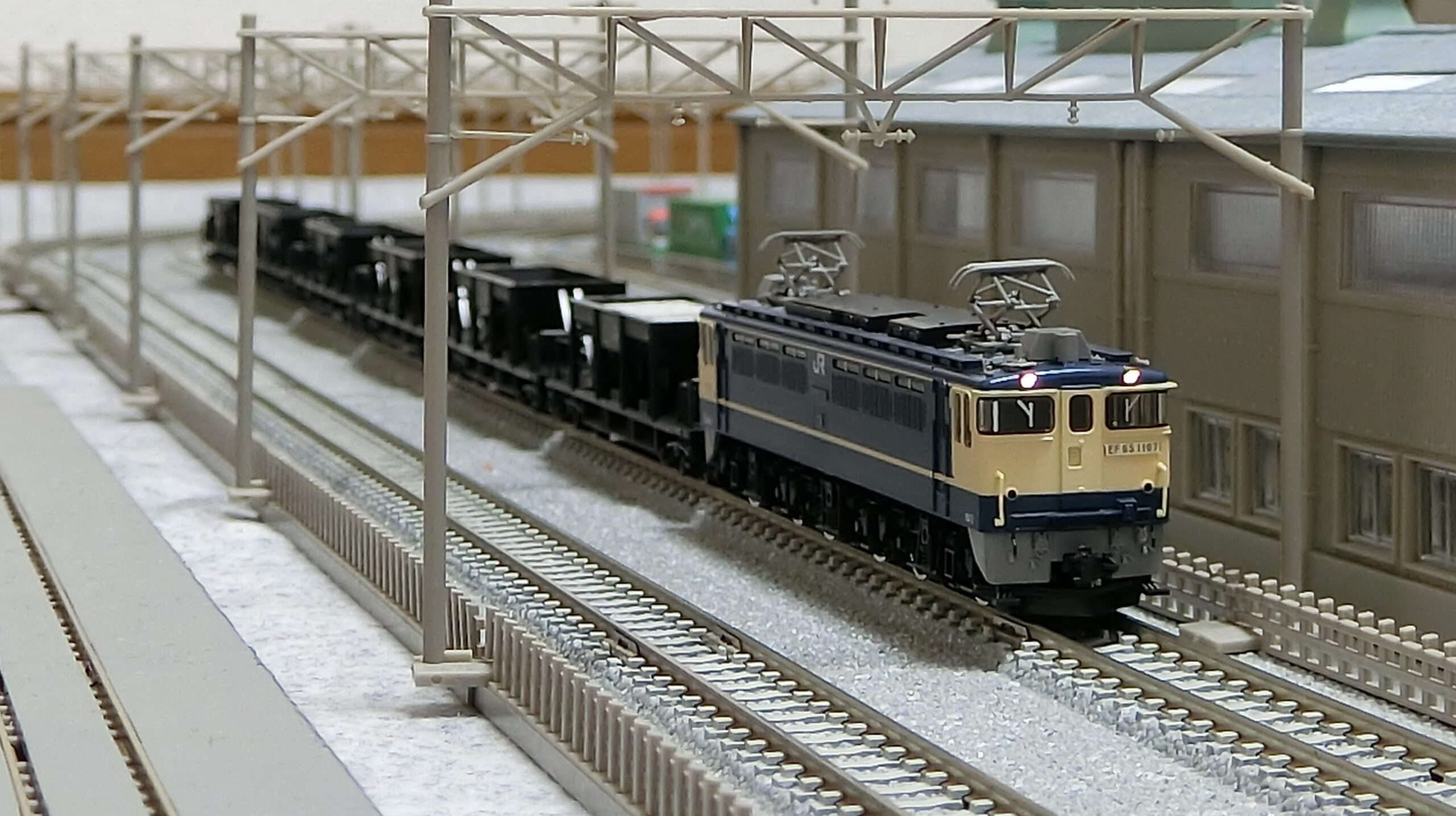 Nゲージ 1654 陰の立役者 工臨 ホキ800 | 豊四季車両基地