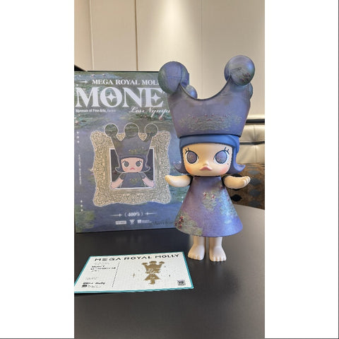 MEGA ROYAL MOLLY 400% Monet Les Nymphéas 2025 Limited Edition – TOYSEZ