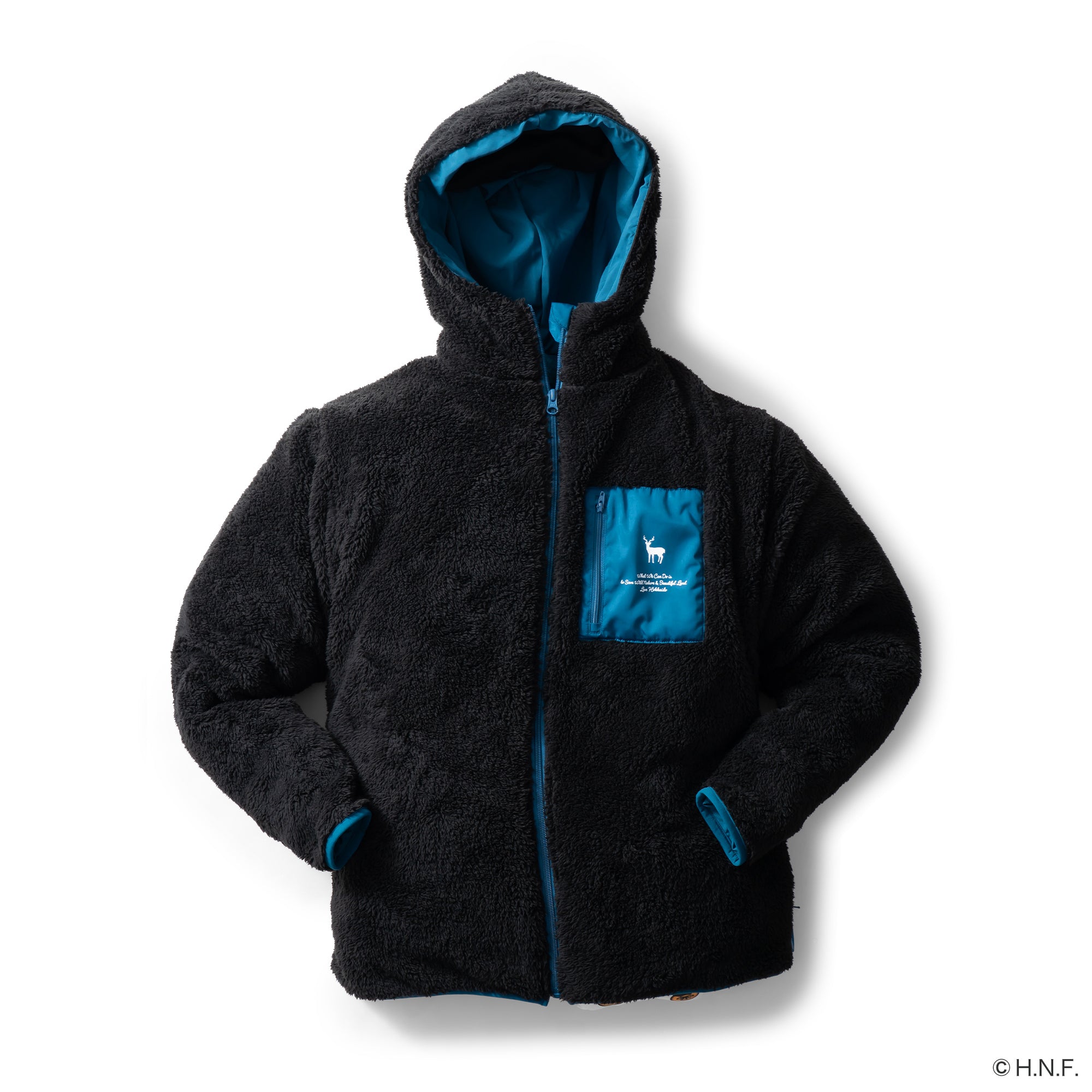 F/MODE TNOC THE FLEECE HOODIE ZIPUP2.5
