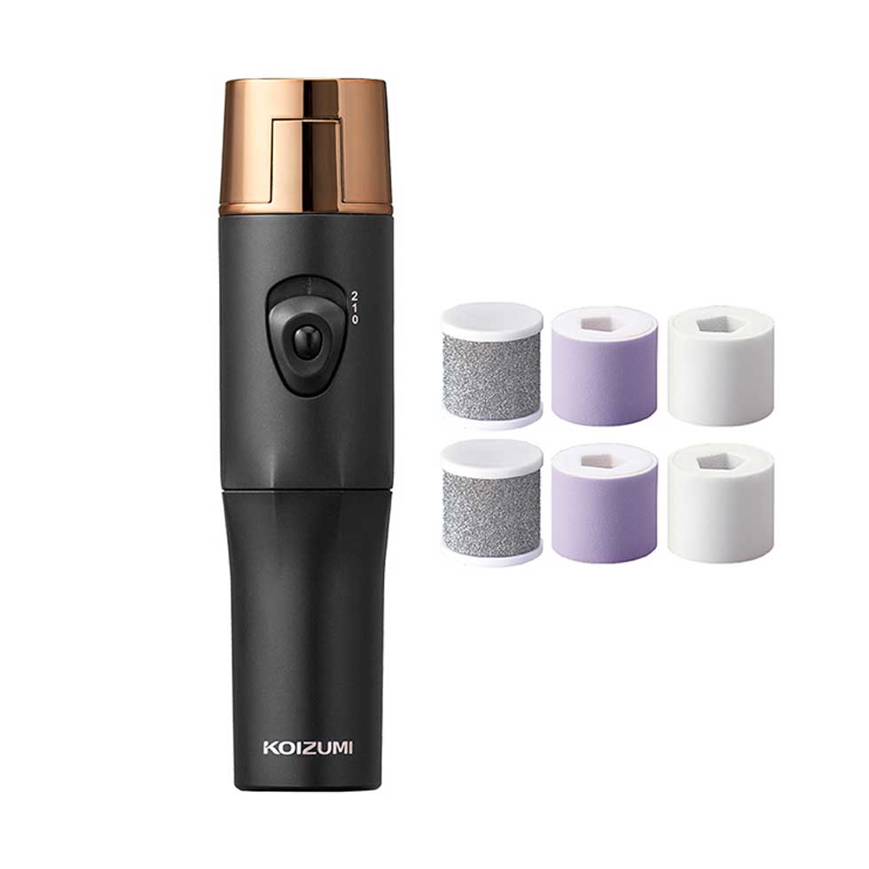 楽天市場】ネイルポリッシャー 電動ネイルケア 爪磨き KOIZUMI